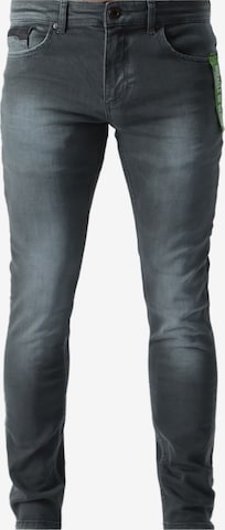 Miracle of Denim Slimfit Jeans 'Mario' in Grijs: voorkant