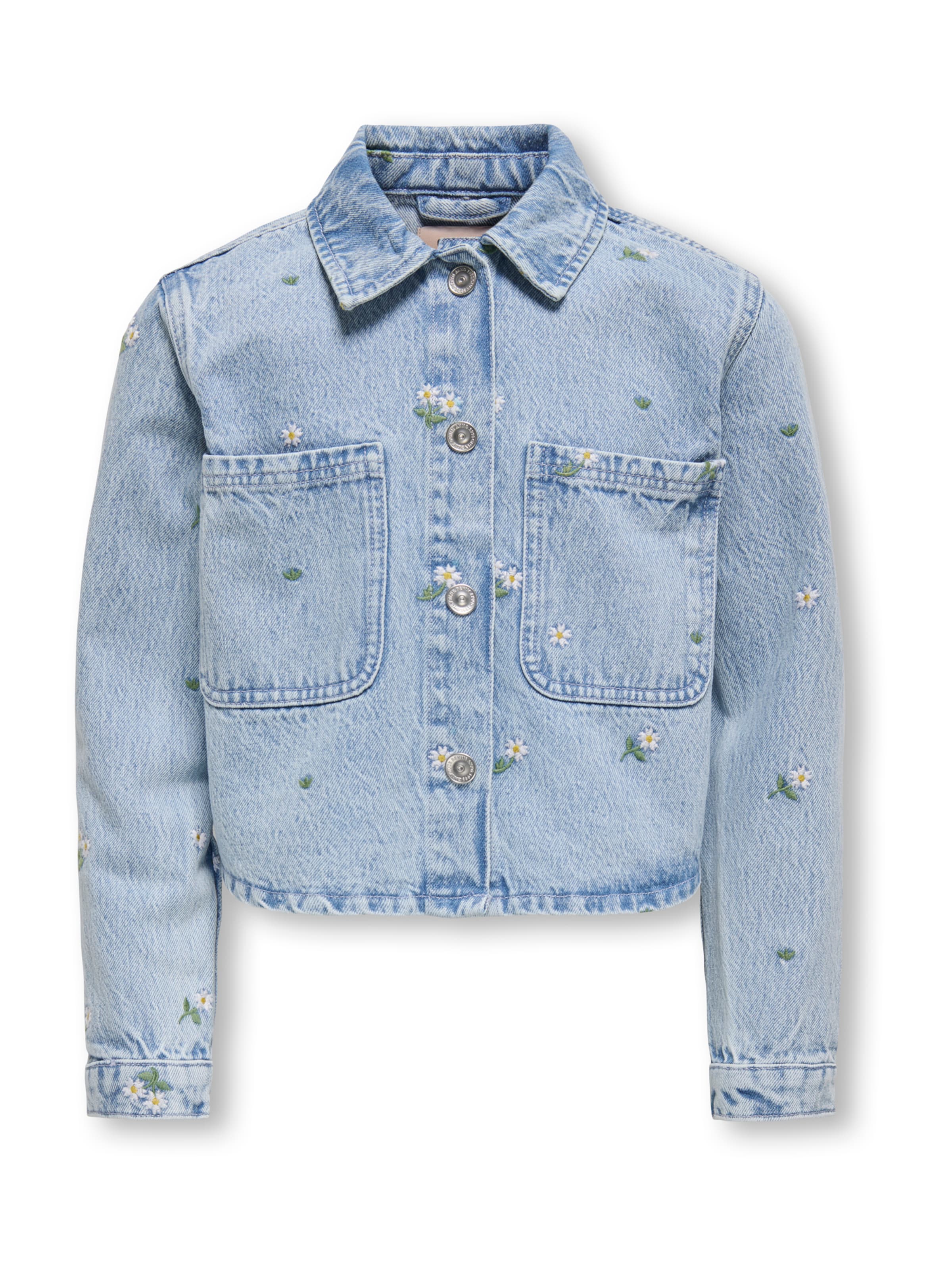 ONLY GIRLS Pluus 'KOGCASSIE', värv sinine: eest vaates