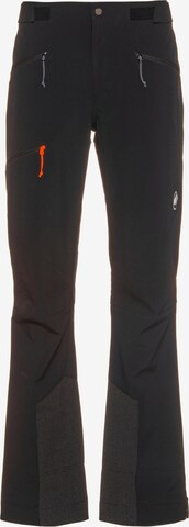 MAMMUT Athletic Pants 'Taiss Guide' in Black: front