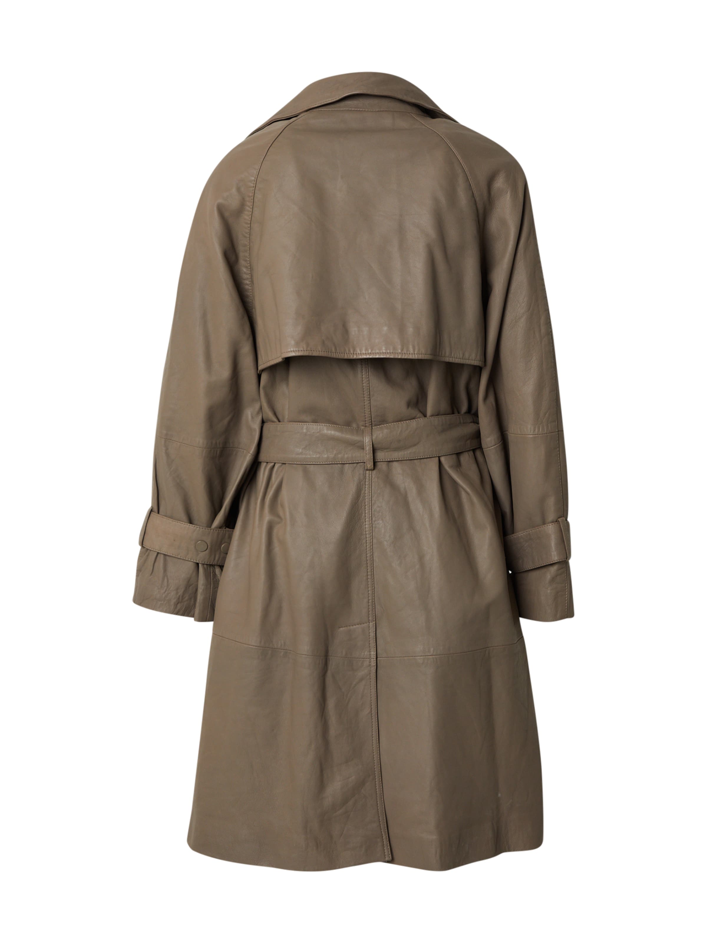 Maze Between-Season Jacket in Brown: back