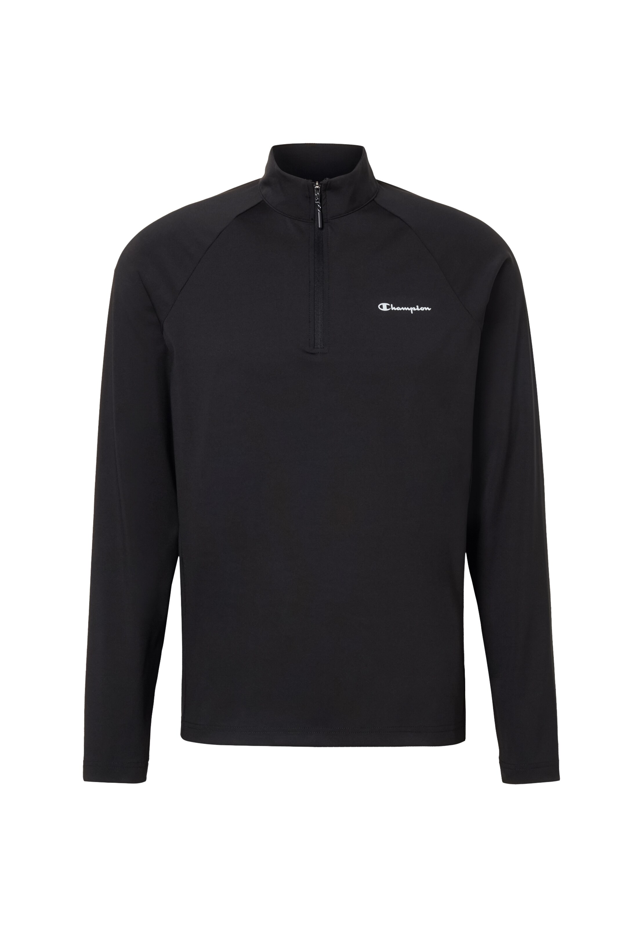 Champion - Camiseta deportiva en negro: frente