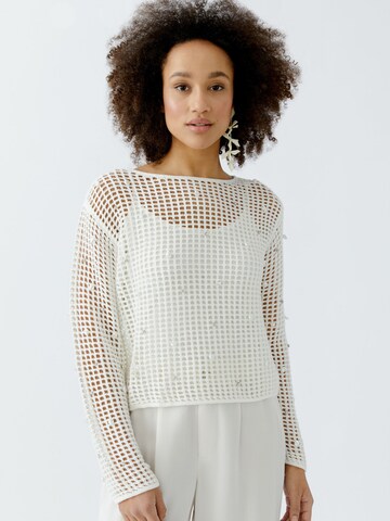 OUI Pullover in Weiß: Vorderseite