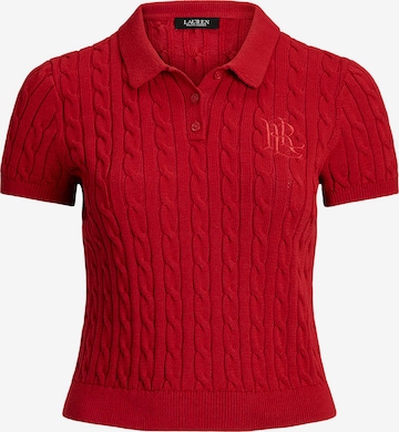 Lauren Ralph Lauren PlusPulover 'NATRISSA' - crvena boja: prednji dio