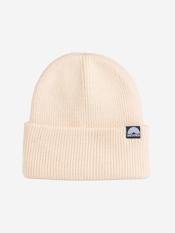 WESORA GmbH Beanie 'Mütze - Recyceld' in White: front