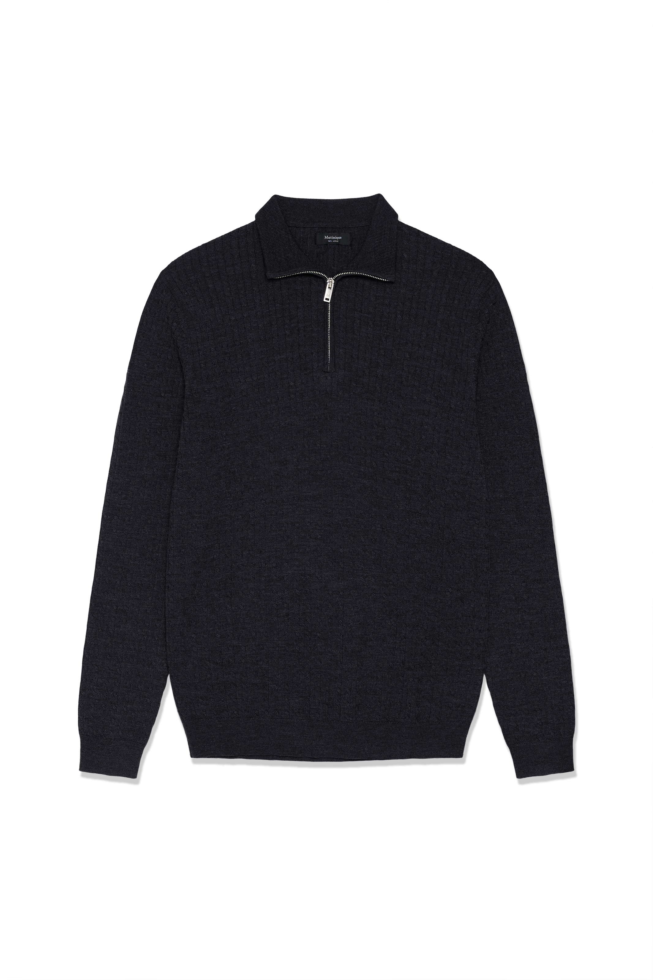 Pull-over 'MAmason' Matinique en gris : devant
