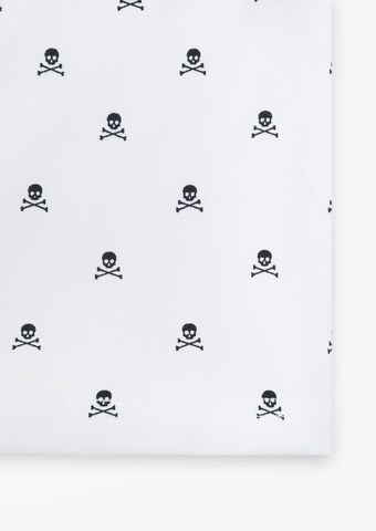 Scalpers Boxerky 'Just Skull' – bílá