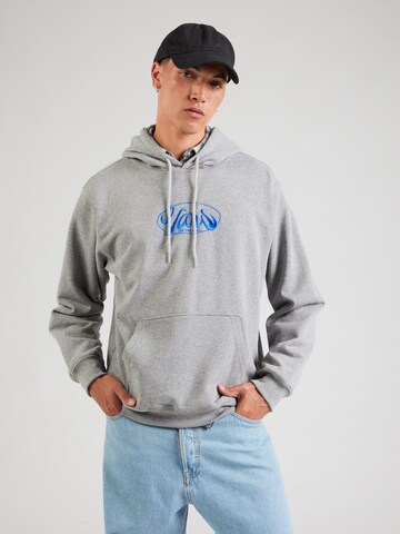 VANS Sweatshirt 'Global Line' in Grey: front