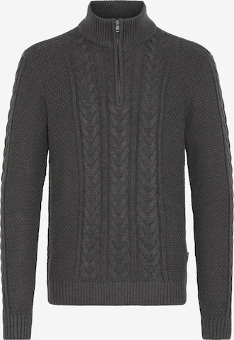 BLEND - Pullover 'BHBasim' em cinzento: frente