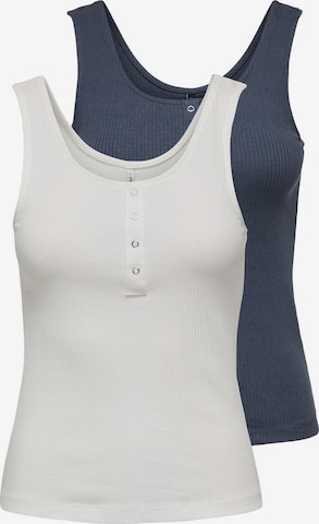 ONLY Top 'ONLSimple' – modrá: přední strana