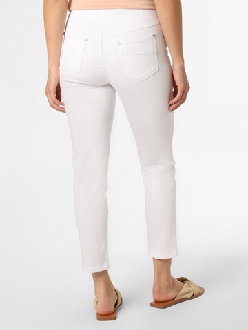 Anna Montana Slimfit Broek 'Angelika' in Wit