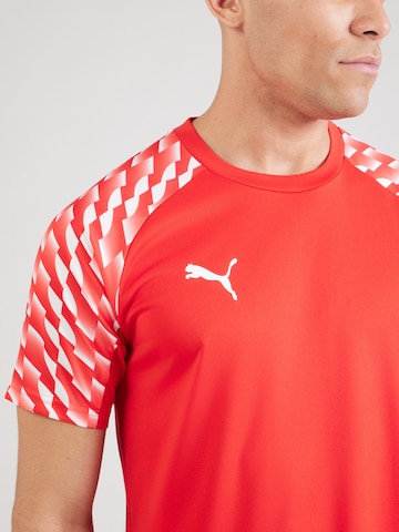 T-Shirt fonctionnel 'TeamLIGA26' PUMA en rouge