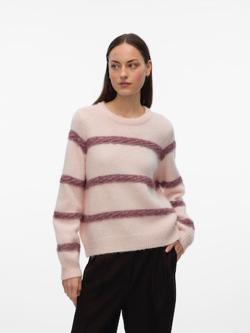 VERO MODA Pulóver 'VMZADA' - rózsaszín: elől