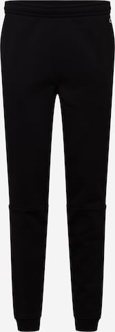 LACOSTE Tapered Pants in Black: front