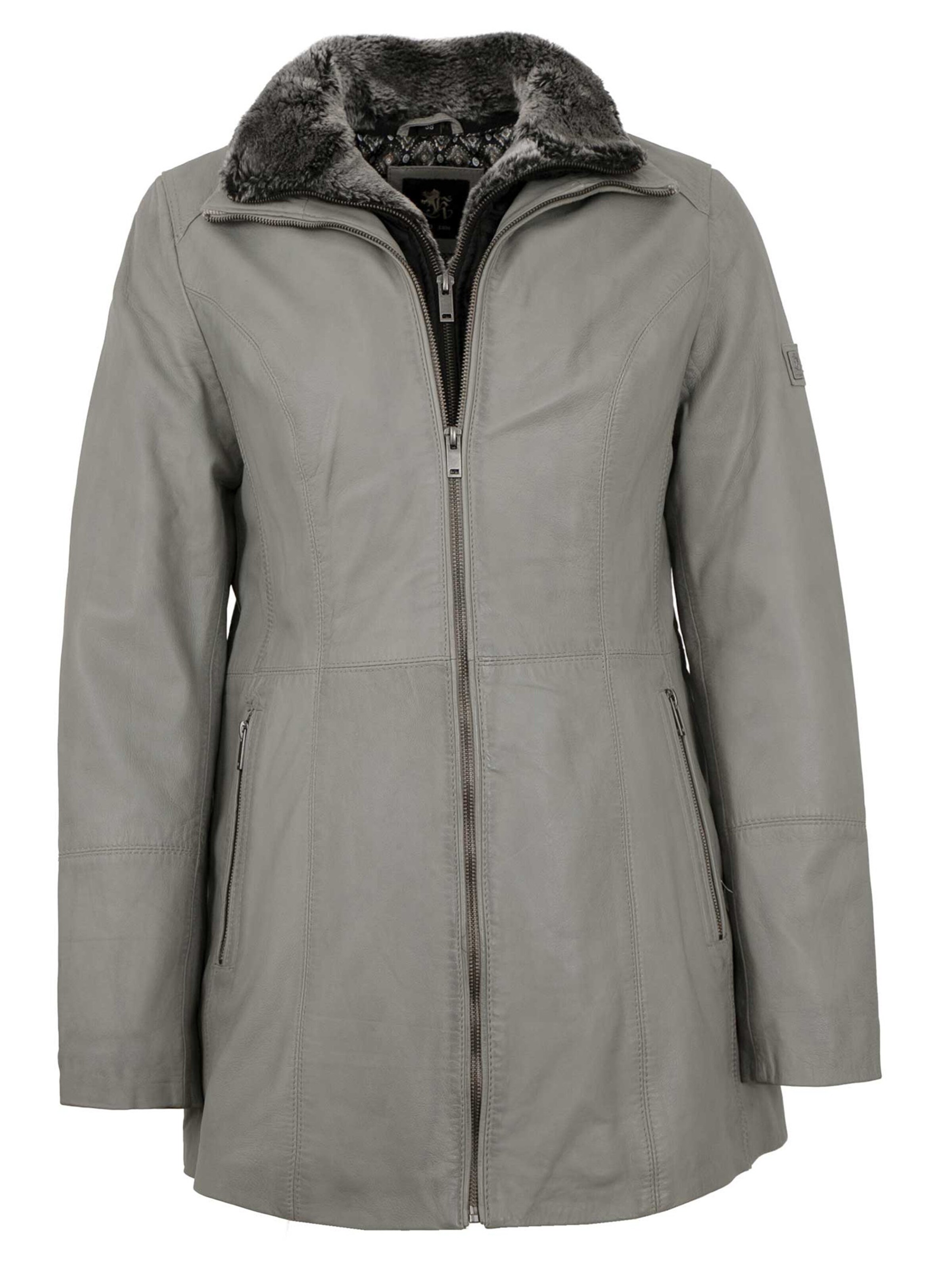 OTTO KERN Übergangsmantel 'Donna'‌‌‌‌‌‌‌‌‌‌ in Grau: Vorderseite