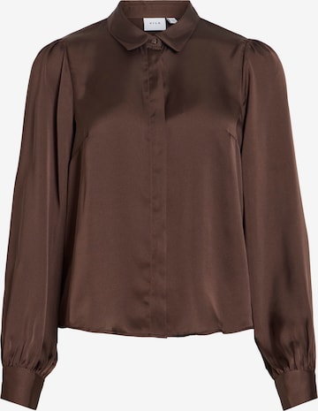 VILA Blouse 'VISOFIE' in Bruin: voorkant