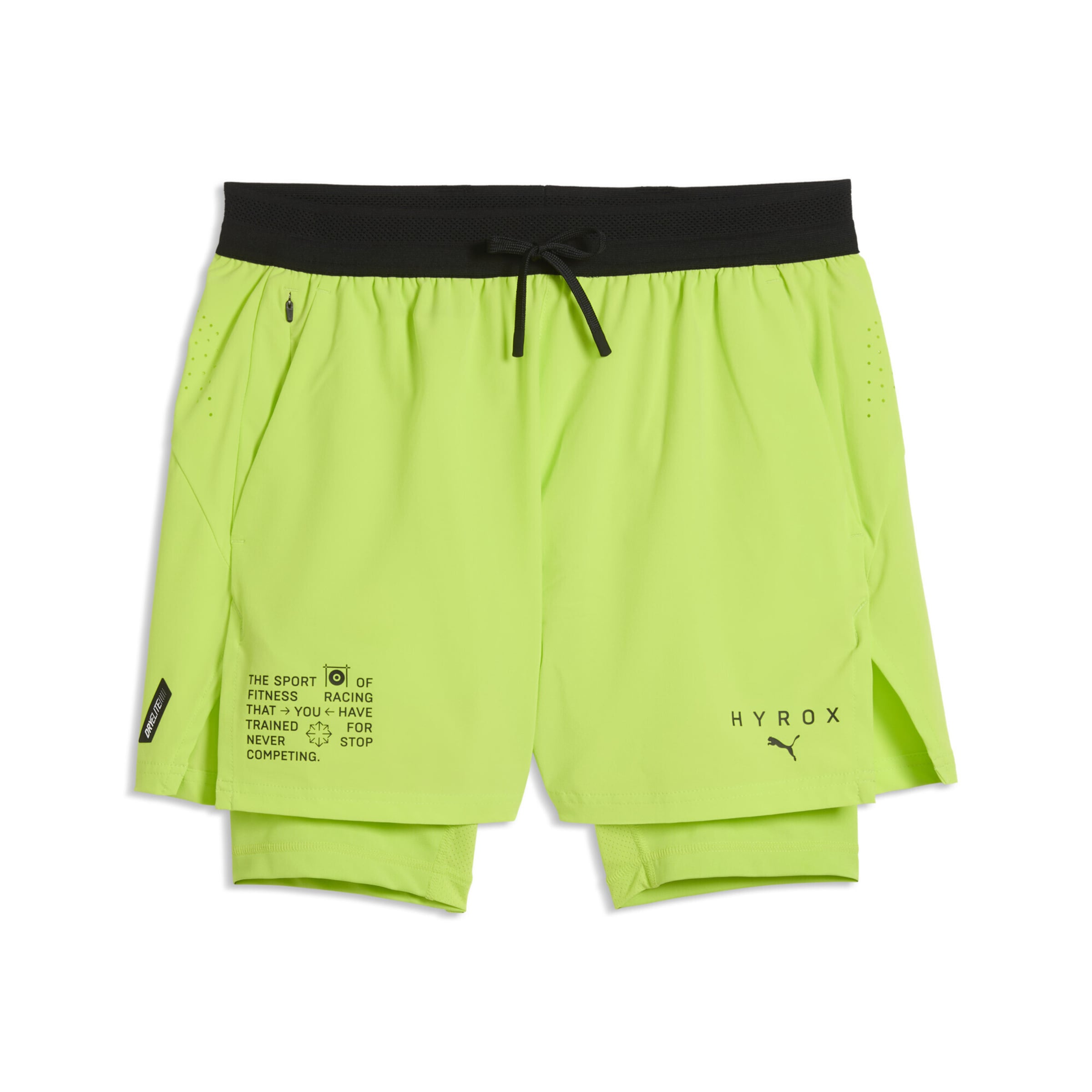PUMA Sporthose in Grün: Vorderseite