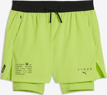 PUMA Sporthose in Grün: Vorderseite