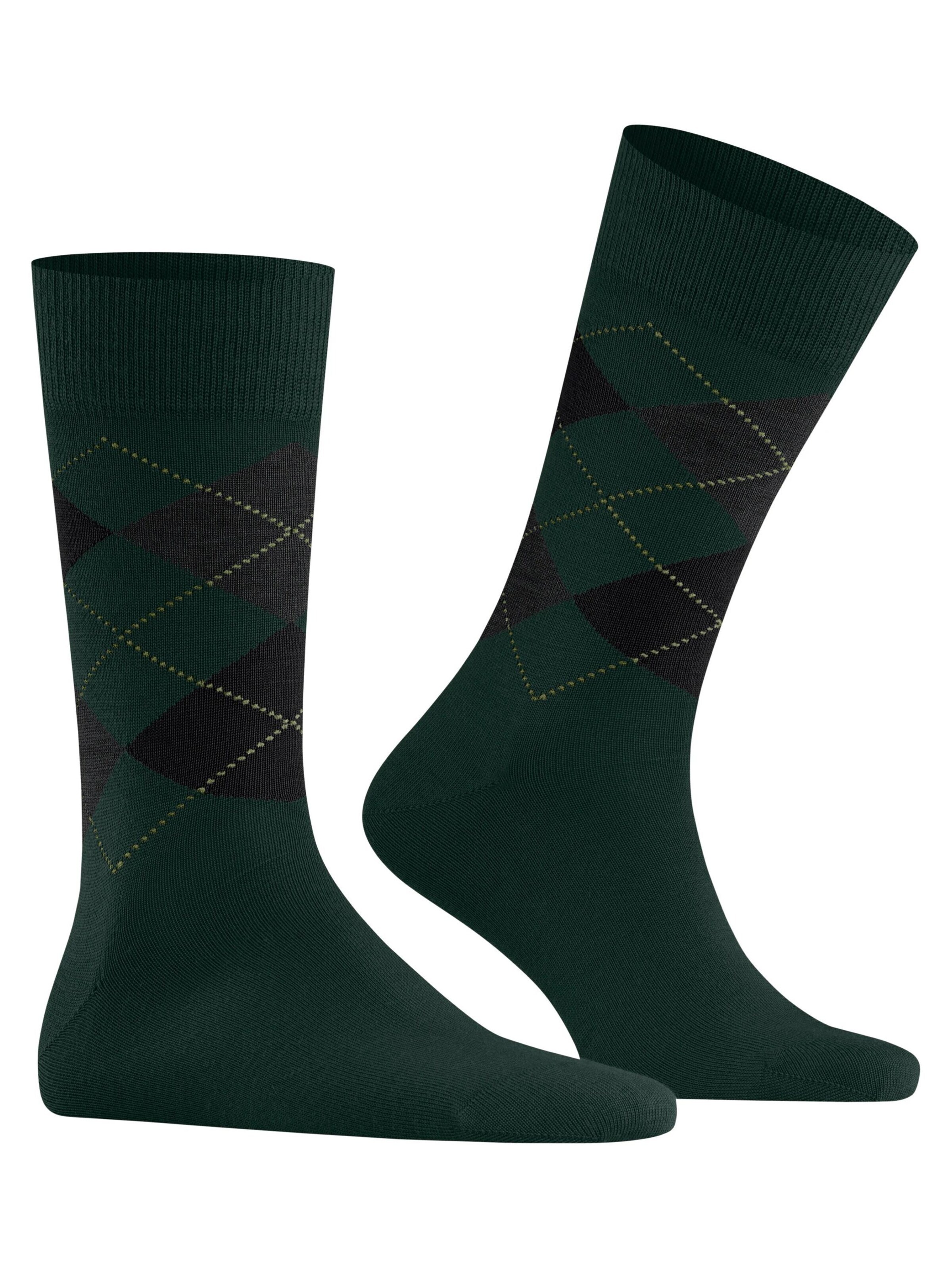BURLINGTON Socks 'Edinburgh' in Green