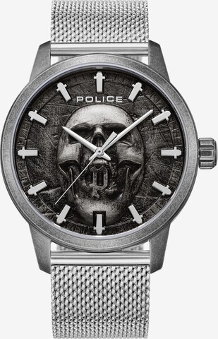 POLICE Analoog horloge 'RAHO' in Zilver: voorkant