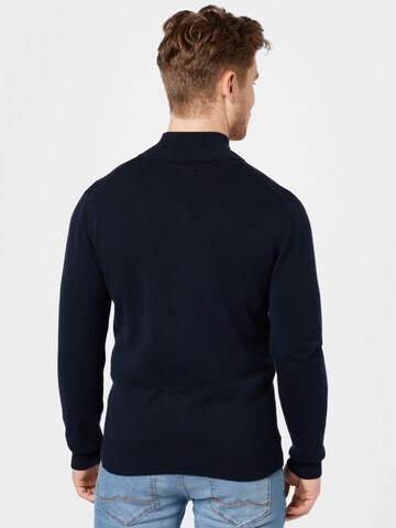 GANT Gebreid vest in Blauw