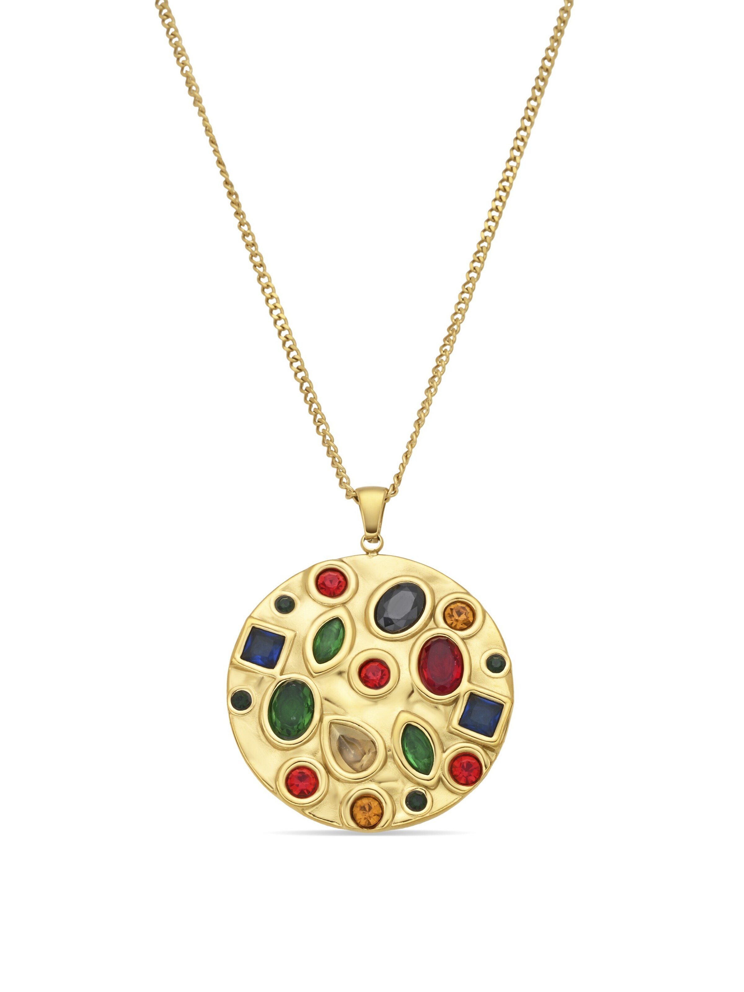 Luxenter Ketting 'Fansya' in Gemengde kleuren