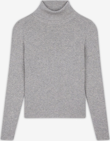 pilka JUST CASHMERE Megztinis 'LANAIS': priekis