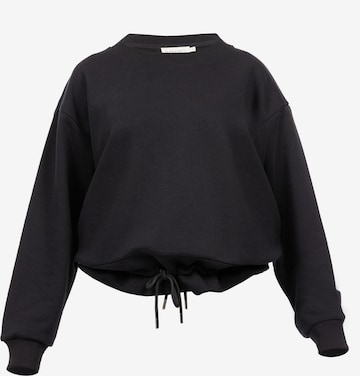 Suri Frey Sweatshirt mit Kordelzug ' Freyday ' in Schwarz: predná strana