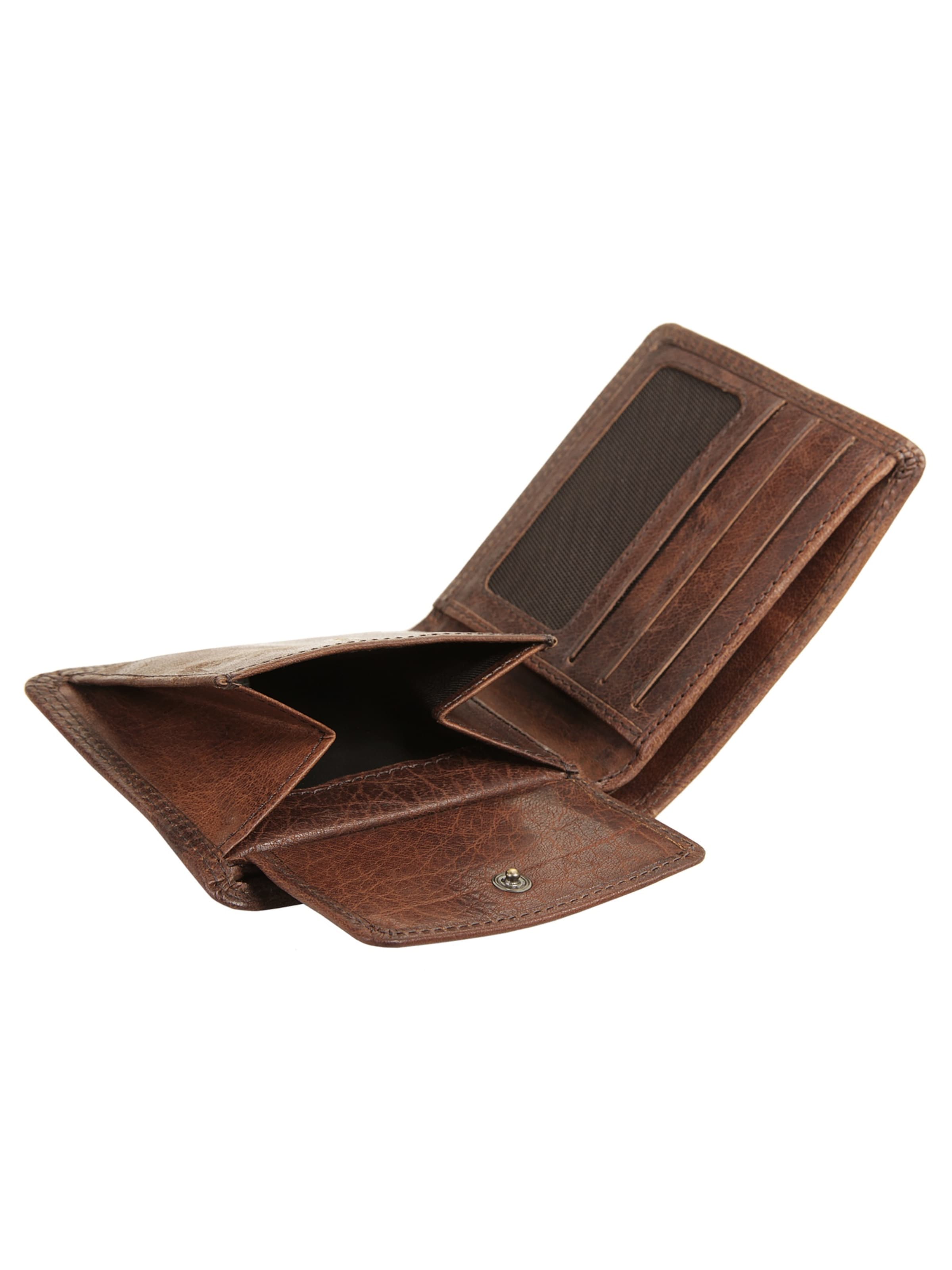 BODENSCHATZ Wallet 'Bodenschatz Geldbörse' in Brown