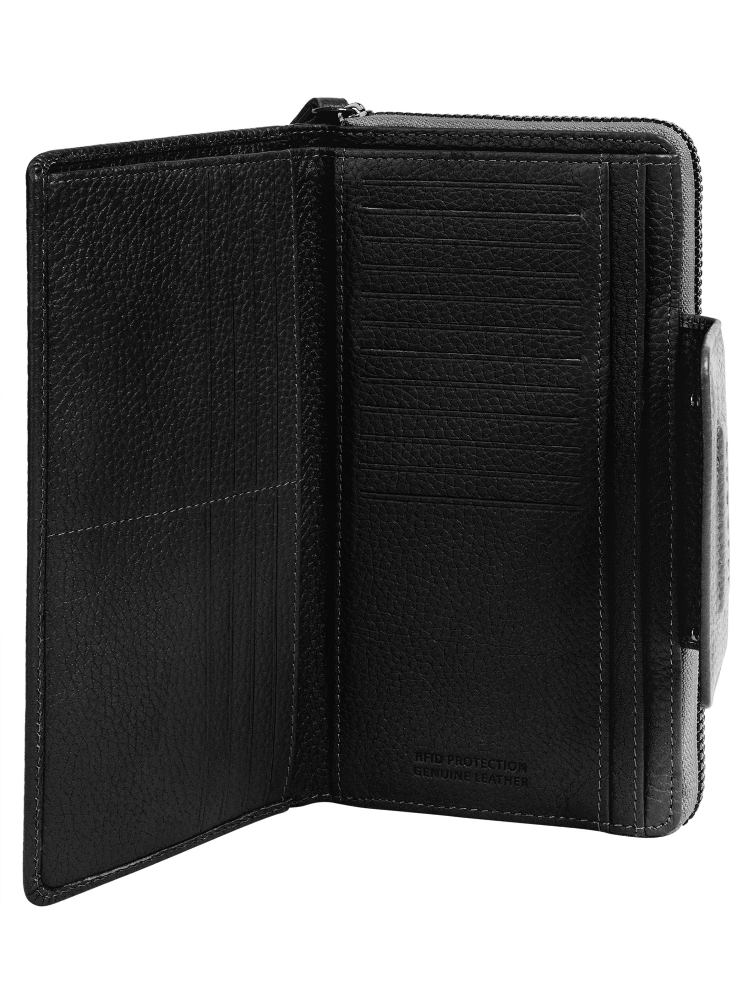 Porte-monnaies 'bugatti Geldbörse ELSA' bugatti en noir