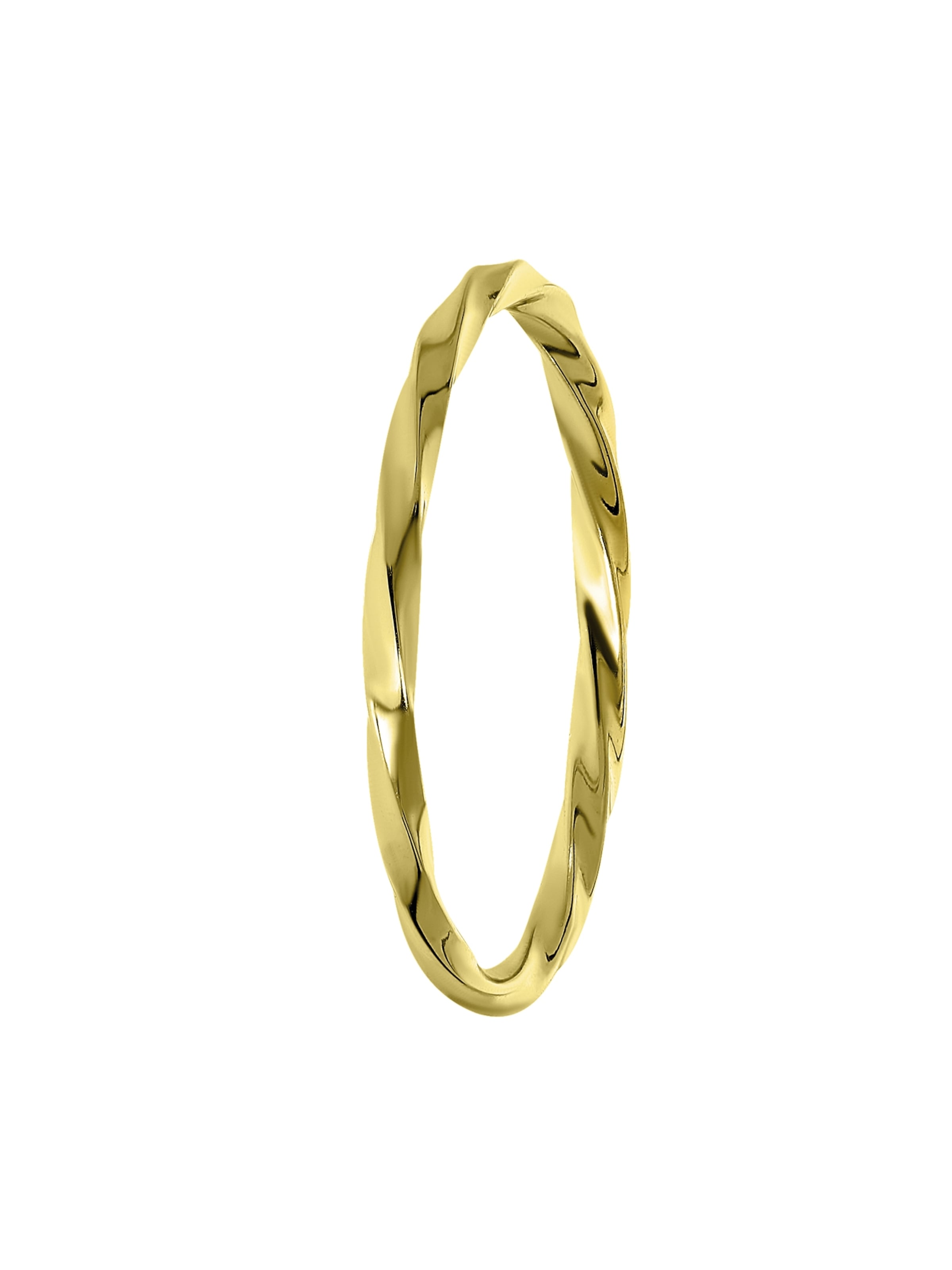 Lucardi Ring in Gold: Vorderseite