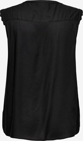 ONLY Carmakoma Bluse 'Mumi' in Schwarz