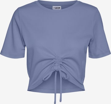 Noisy may - Camisa 'Tine' em azul: frente