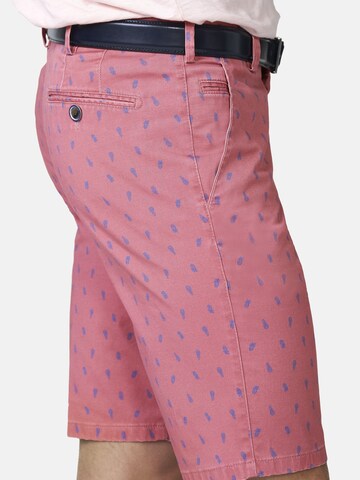 MEYER Regular Trousers in Red