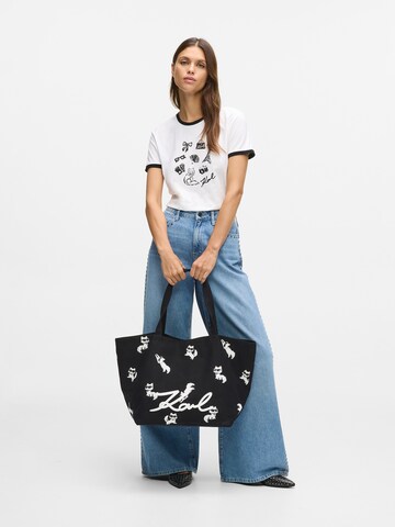 Karl LagerfeldShopper torba 'Ikon' - crna boja