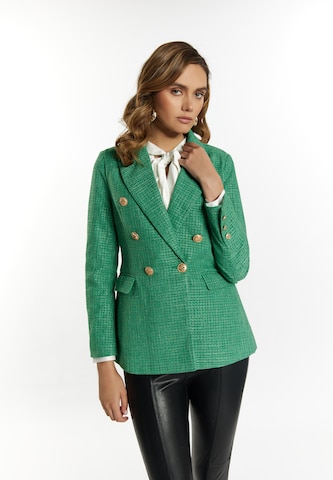 faina - Blazer 'Minya' em verde: frente