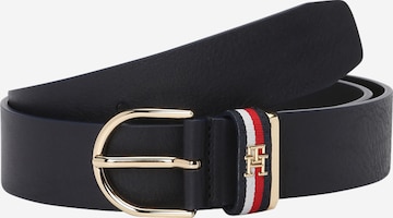 TOMMY HILFIGER Opasek – modrá: přední strana