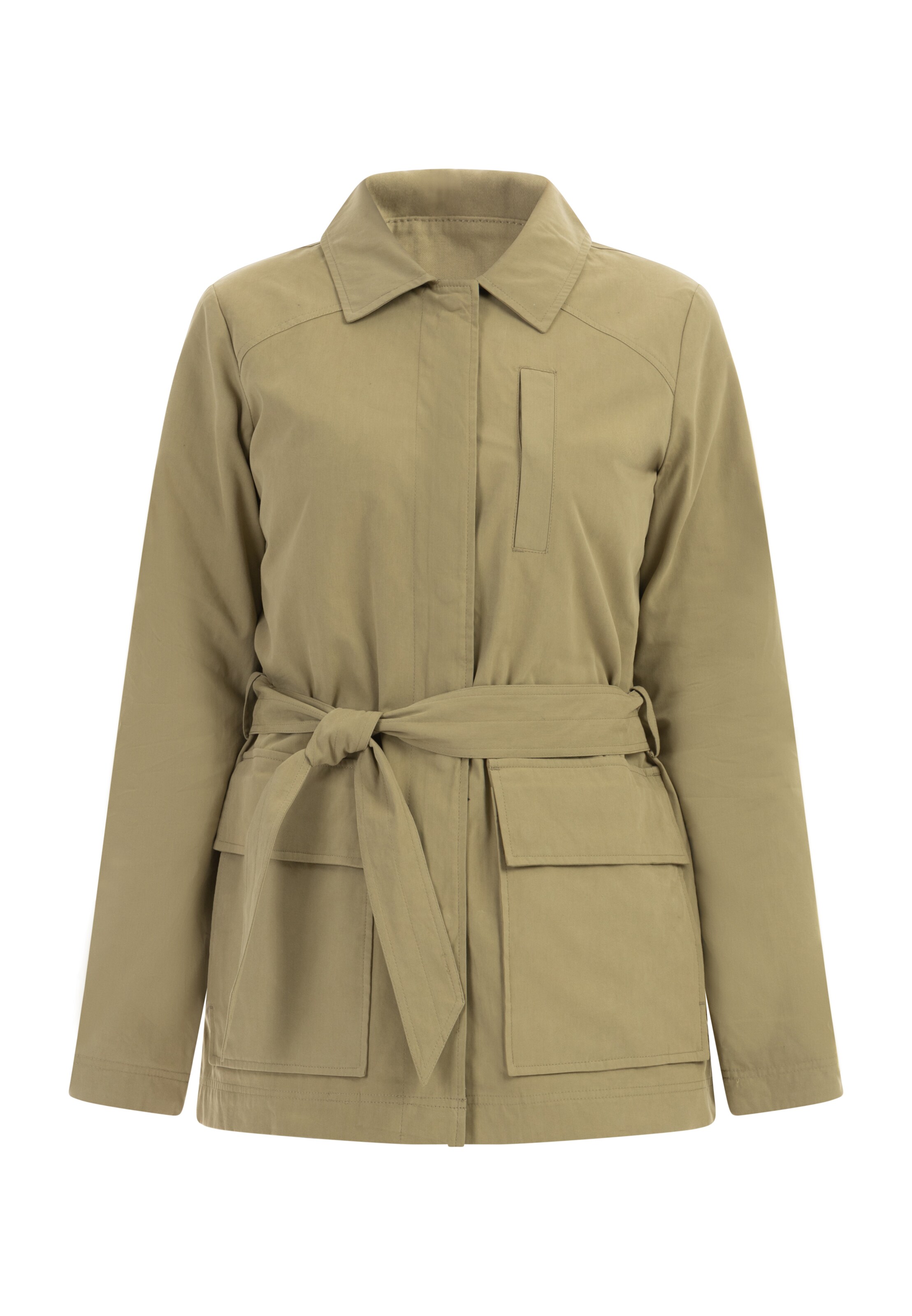 DreiMaster Vintage Преходно яке в зелено: отпред