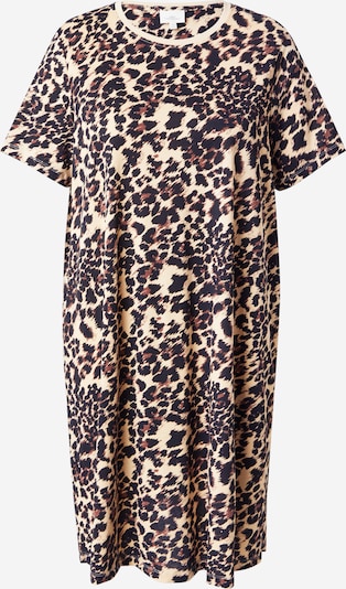 ONLY Carmakoma Haljina 'CARLULU' u toplo smeđa / tamno smeđa / crna, Pregled proizvoda