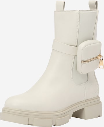 Dockers by Gerli Chelsea boots i vit: framsida