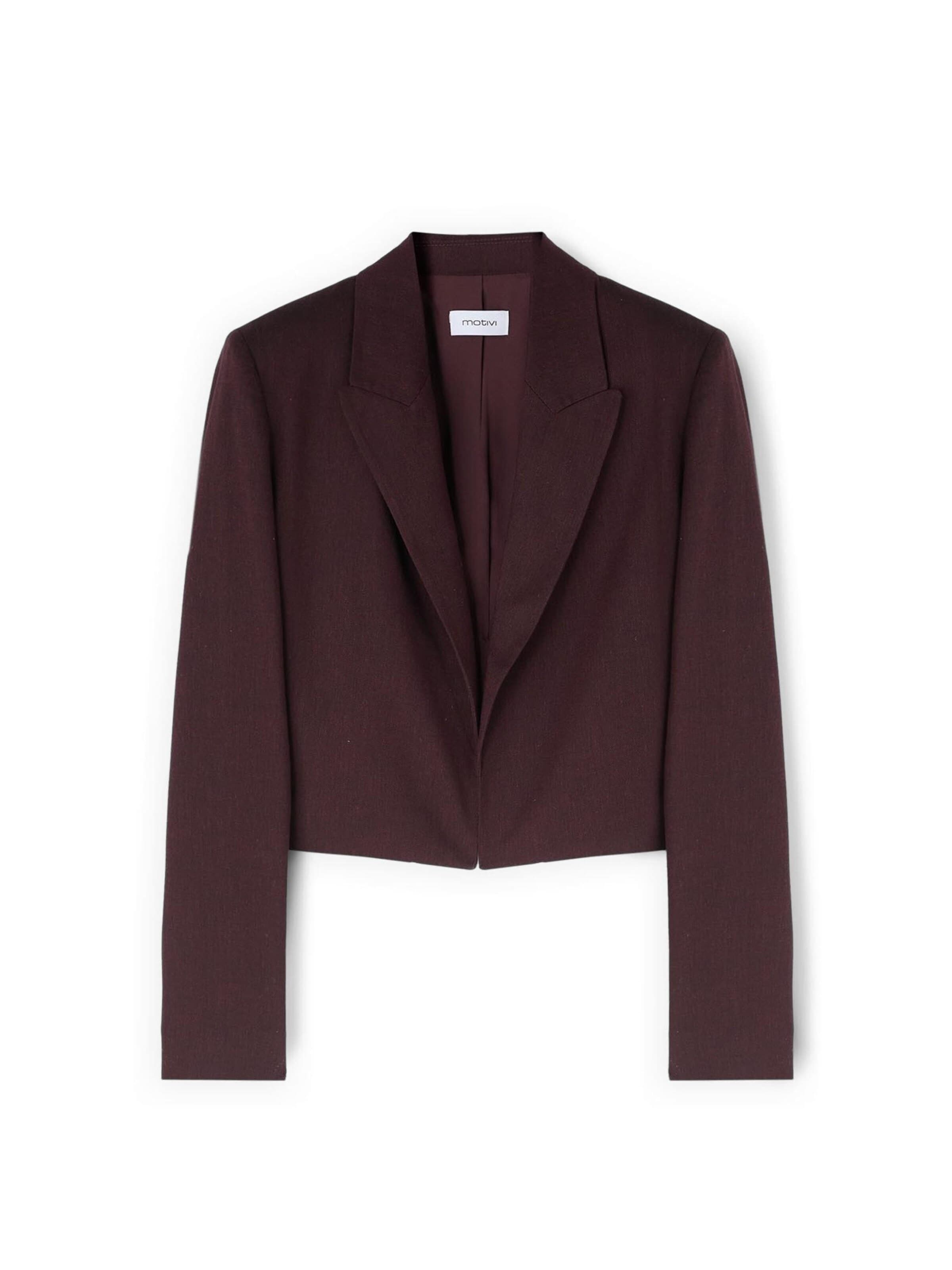 Blazer MOTIVI en rouge : devant