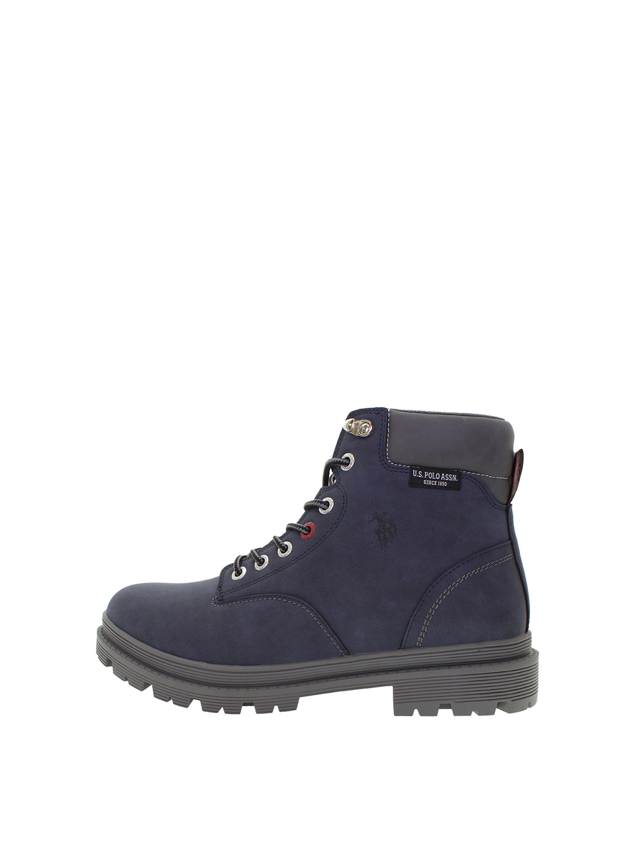 Boots stringati 'Berlin' di U.S. POLO ASSN. in blu: frontale