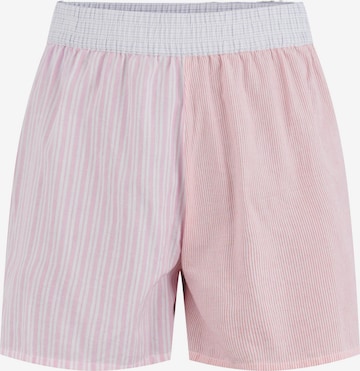 regular Pantaloni 'Silja' di PIECES in rosa: frontale