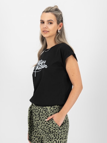 Maglietta 'EnidAK P' di Alife and Kickin in nero