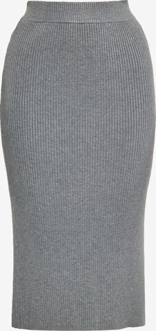 NAEMI Skirt in Grey: front
