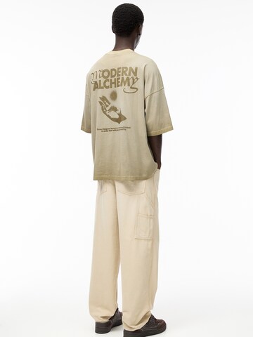 Pull&Bear Shirt in Beige