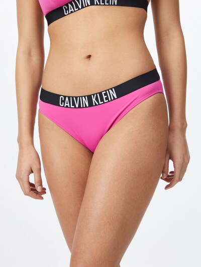Calvin Klein Swimwear Spodní díl plavek - pink / černá / bílá, Model/ka