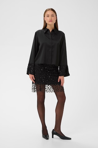 KAREN BY SIMONSEN Bluse i sort