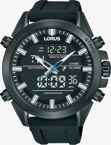 LORUS Uhr in Schwarz: Vorderseite
