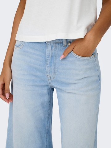 Wide Leg Jean 'ONLCALIFORNIA' ONLY en bleu