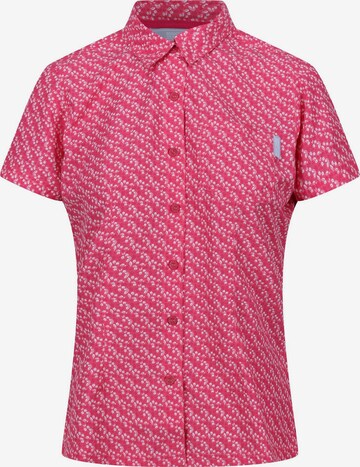 REGATTA Athletic Button Up Shirt 'Mindano VII' in Pink: front
